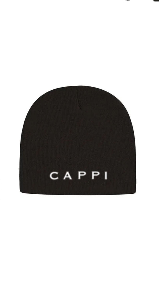 "Cappi" TRIPLE BLACK Beanie